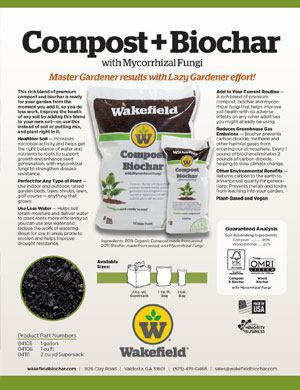 Wakefield Biochar and Compost Blend